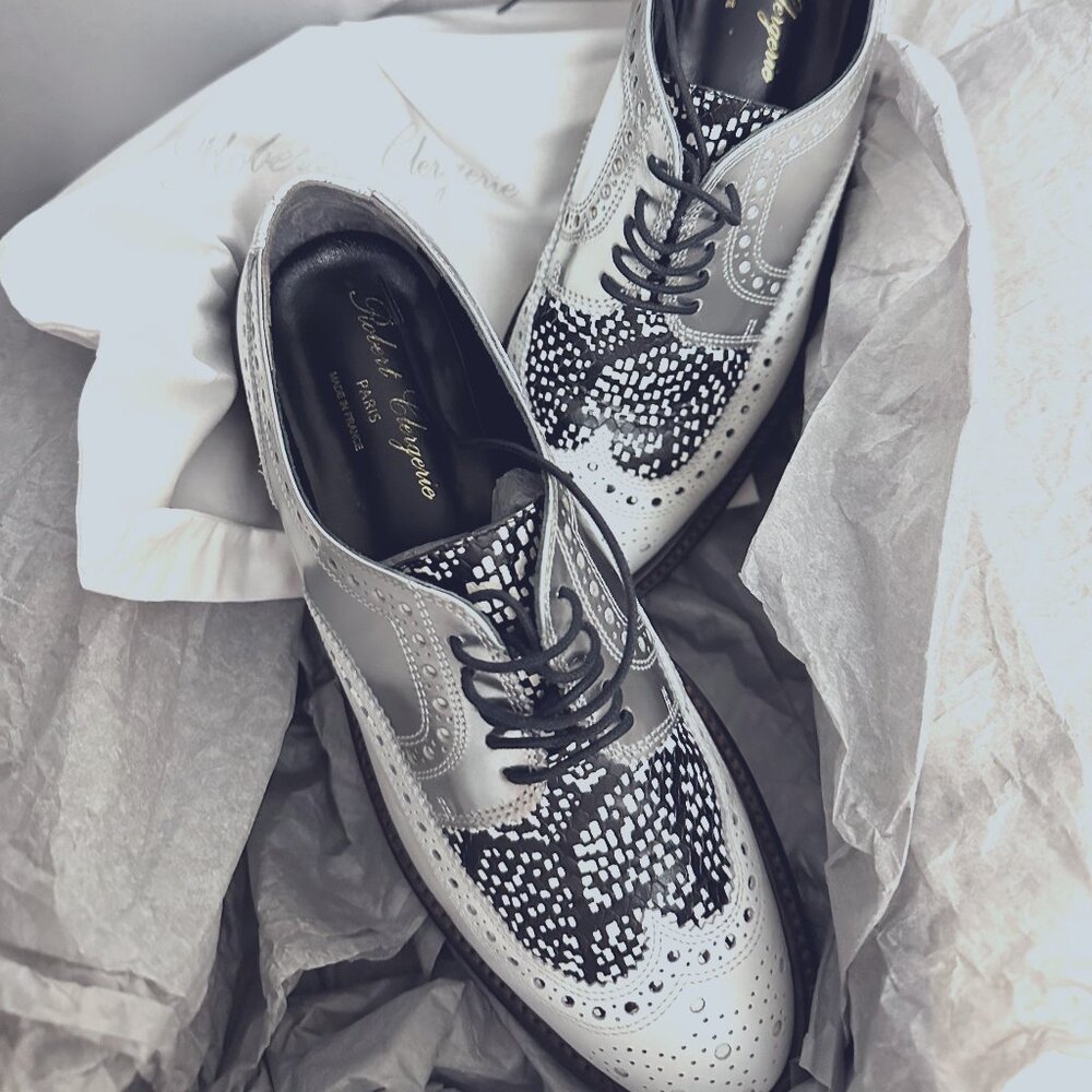 Robert Clergerie Leather Lace Ups